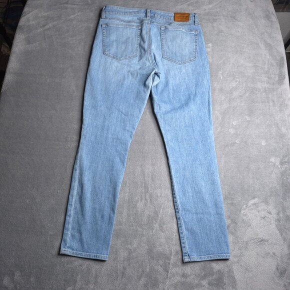 Lucky Brand Womens Lolita Skinny Ankle Jeans 10 Light Wash Mid Rise - Picture 3 of 10